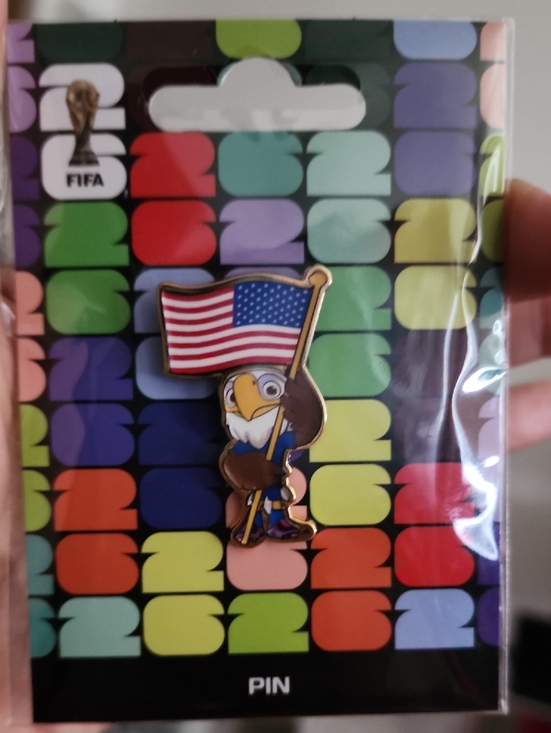 Fifa Accessories - 2026 World CUP FIFA Eagle Flag Enamel Pin